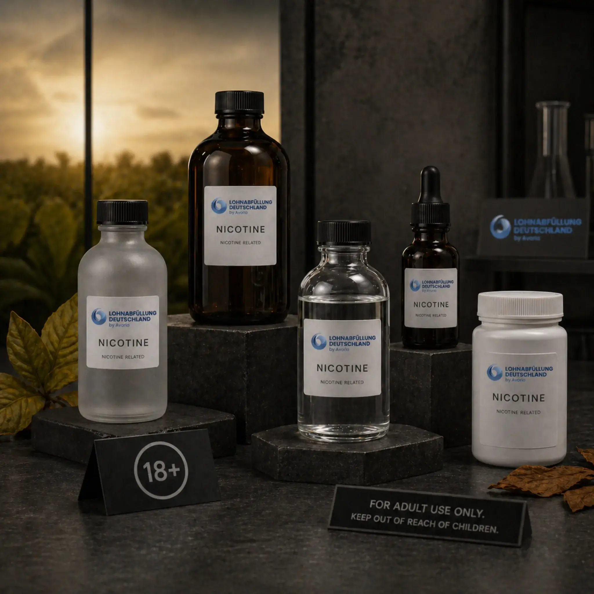 E-Liquids Nikotin Produktentwicklung