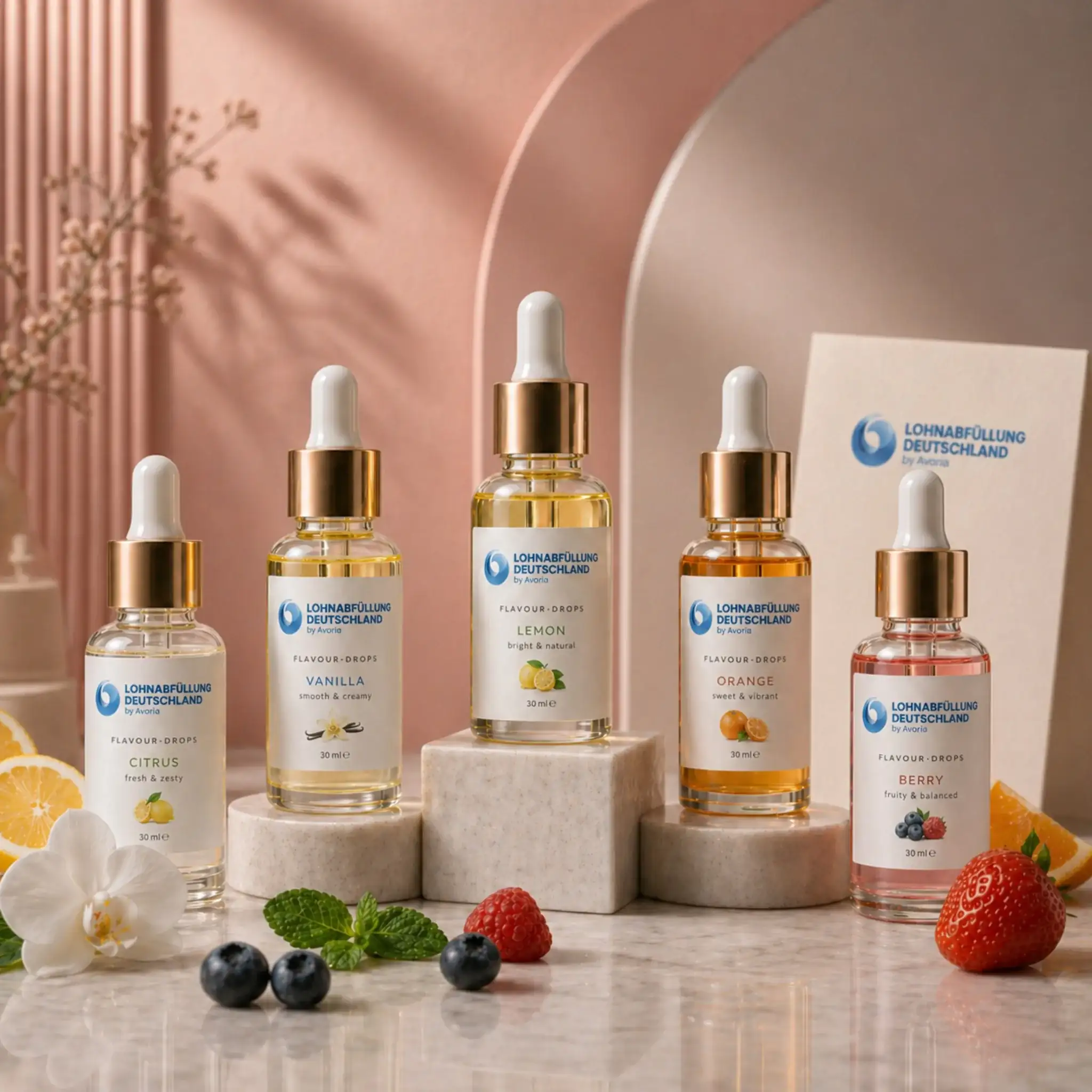 Aromen und Flavour Drops